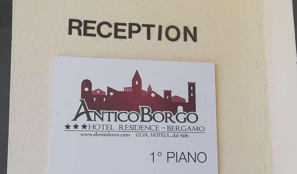 Antico Borgo Lejlighedshotel Bergamo Interiør billede